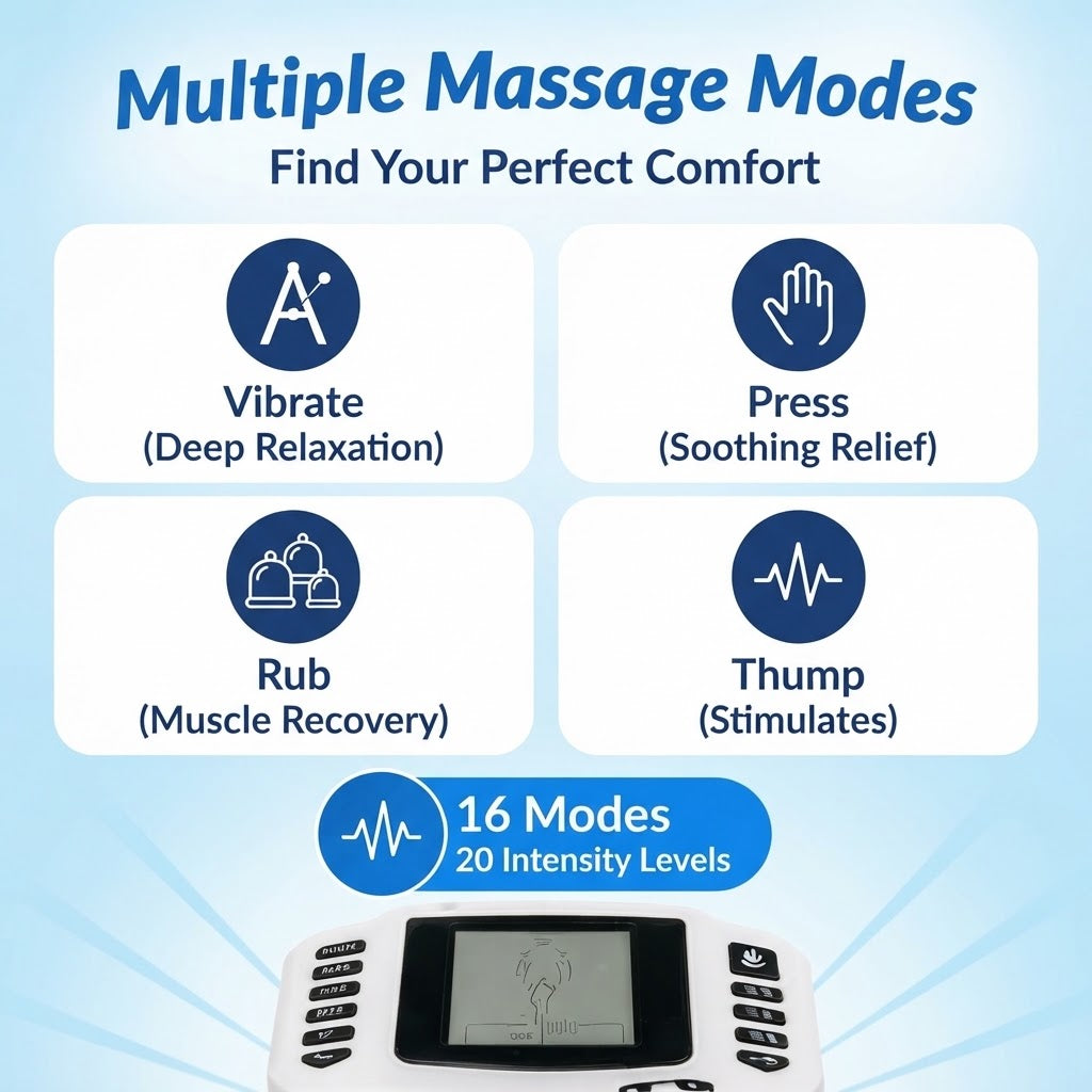 Digital Body Therapy Massager – Relaxation &  Muscle Comfort Device