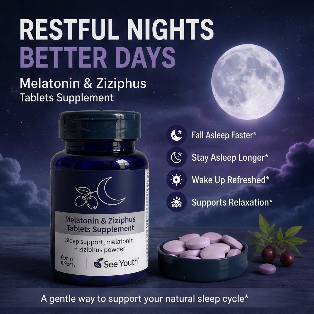 Melatonin Herbal Supplement Tablets