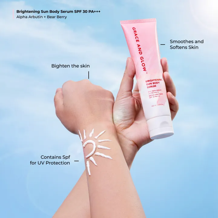 Outdoor UV Protection Body Cream Moisturizing