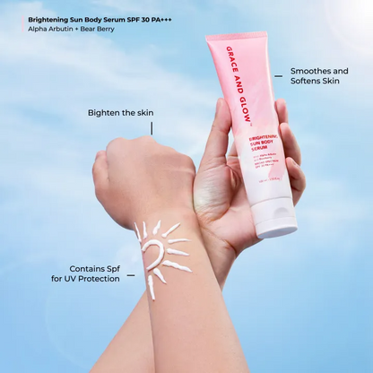 Outdoor UV Protection Body Cream Moisturizing
