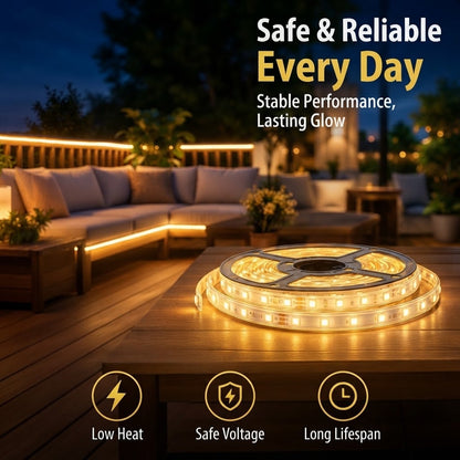 High-Brightness LED Strip Light – IP65 Waterproof Flexible Light Bar