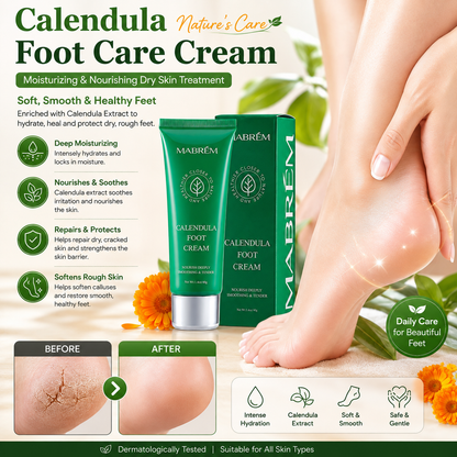 Calendula Foot Moisturizing & Nourishing Dry Skin Cream