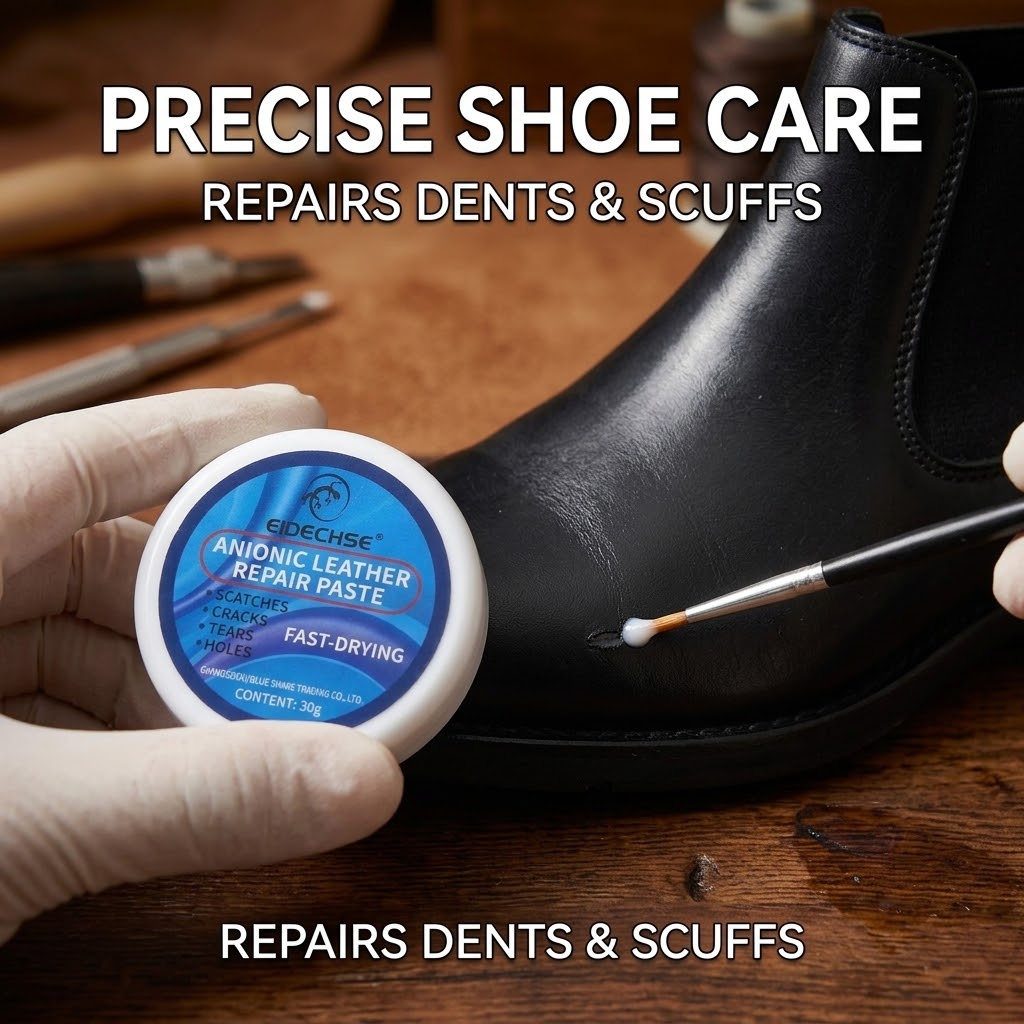 Leather Repair Kit – Multi-Purpose Leather Tear & Scratch Repair for Sofas, Shoes & Bags