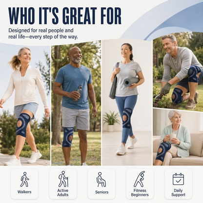Fitness Compression Brace – Supportive Knee Sleeve for Running, Cycling & Exercise