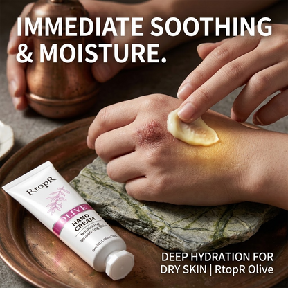 Olive Hand Cream – Nourishing Moisturizer for Dry, Rough & Chapped Hands