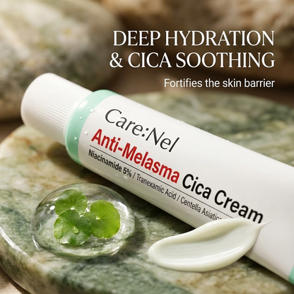 Care:Nel Anti-Melasma Cica Cream 40g – Tone-Up Brightening & Soothing Facial Moisturizer