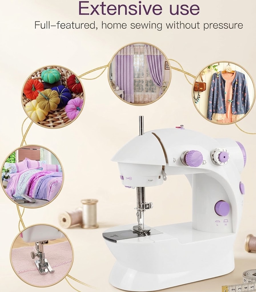Mini Automatic Sewing Machine – Beginner Foot Pedal Tailoring Machine for Home Use