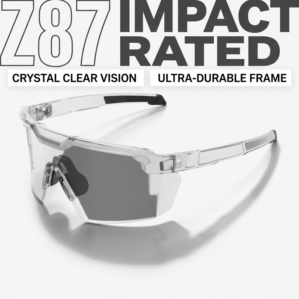 Z87 Sports Safety Sunglasses – Unisex Outdoor Cycling & Driving Protective Eyewear