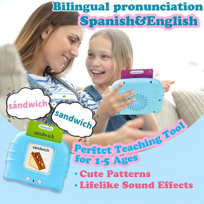 Kids Smart English Learning Card Reader – Educational Flash Card Toy