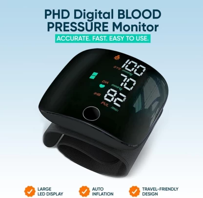 Smart Digital Blood Pressure Monitor for Accurate, Easy & Reliable Readings