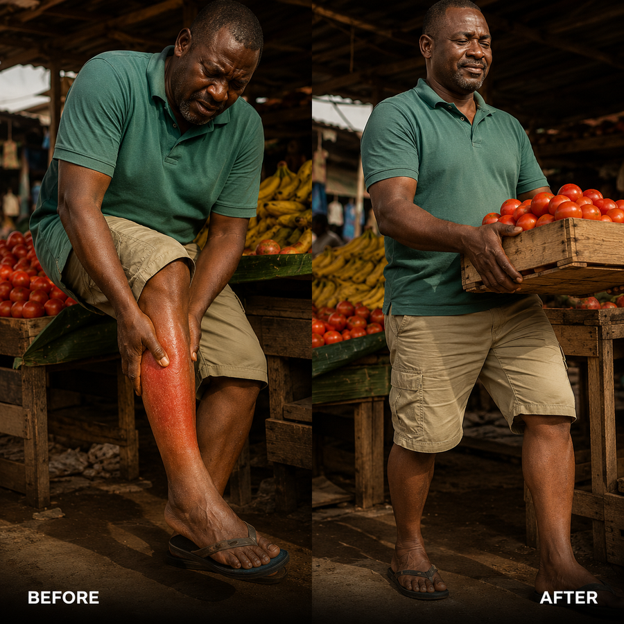 Long days standing at the shop or stuck in traffic leave your legs tired and swollen by evening.