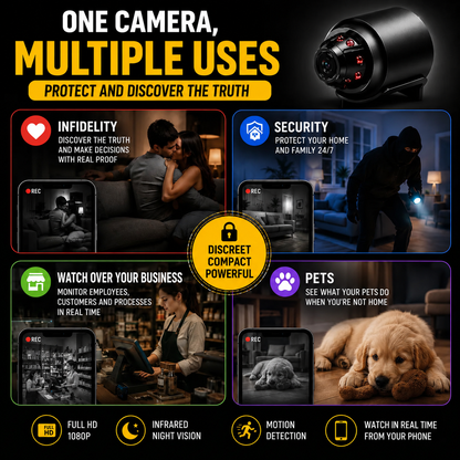 Mini Spy Camera: Discover the TRUTH 📹👀