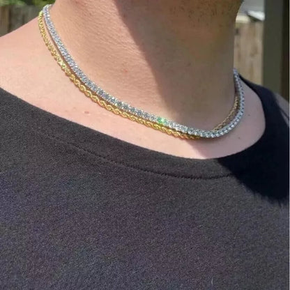 Crystal Tennis Necklace