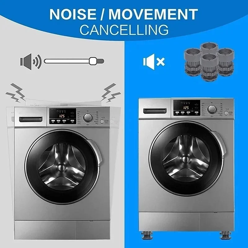 Adjustable Washing Machine Stand – Height-Adjustable Appliance Base with Stable Support
