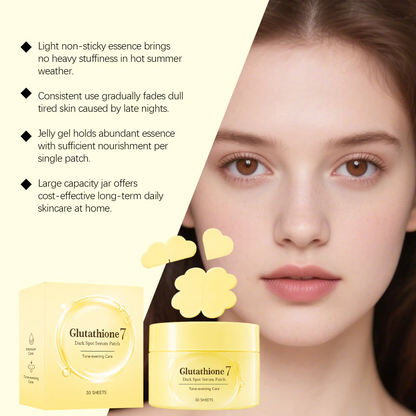 Glutathione Brightening Patches – Radiance Booster for Dark Spot &amp; Even-Tone Facial Skincare