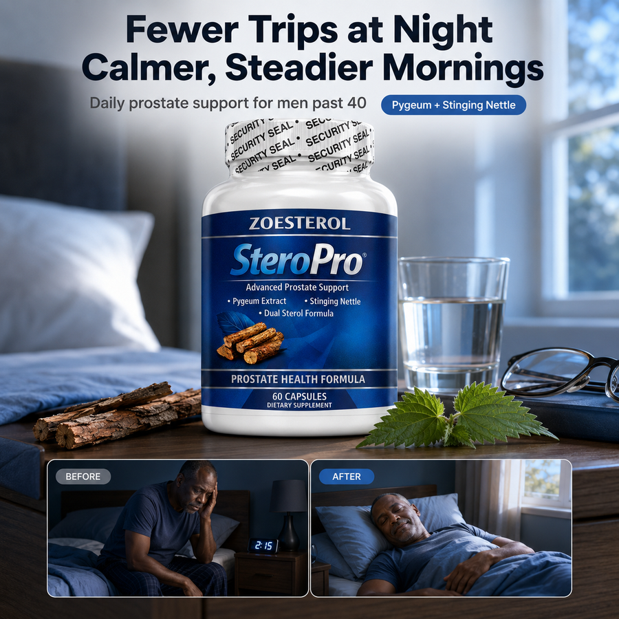SteroPro advanced prostate support, 60 capsules